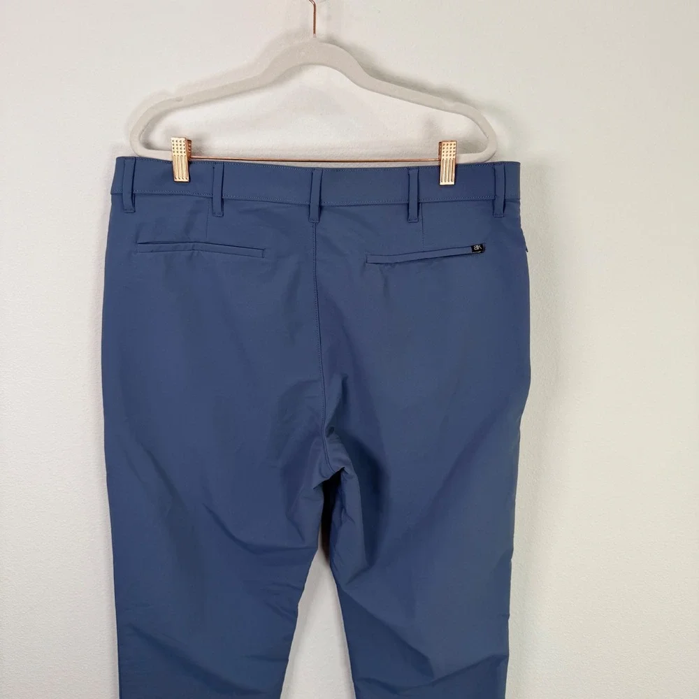 Banana Republic Mens Core Temp Chino Pants 36x30 China Blue 1557516 NWT